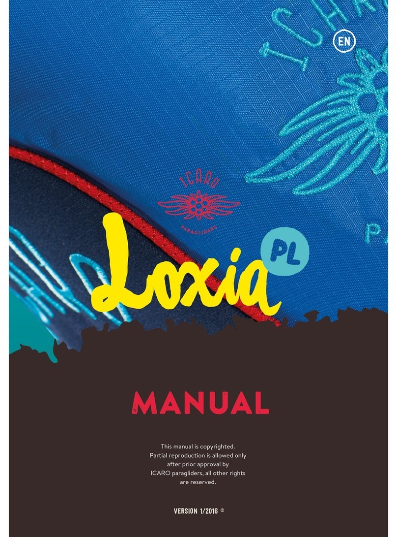 ICARO paragliders Loxia manual ICARO paragliders Loxia manual