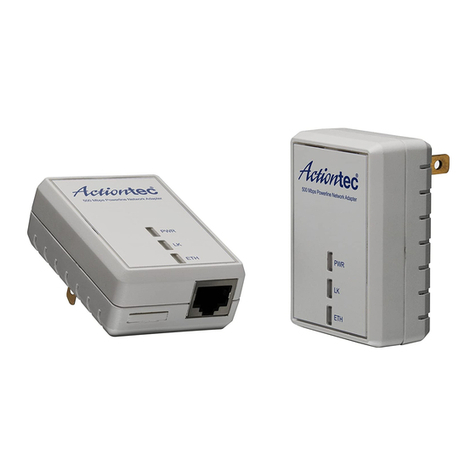 ActionTec PWR500 User manual ActionTec PWR500 User manual
