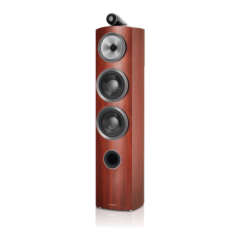 Bowers & Wilkins 805 D3 User manual