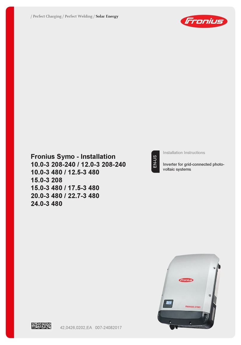 FRO­NIUS Symo 12.0-3 208-240 User manual