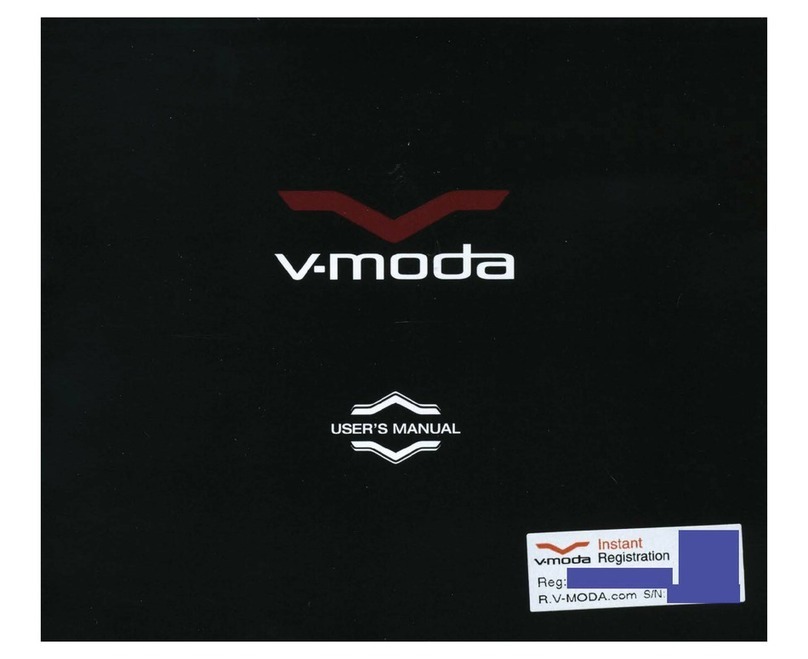 V-Moda Crossfade LP2 user manual