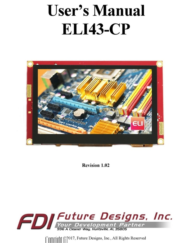 Future Design ELI43-CP User manual
