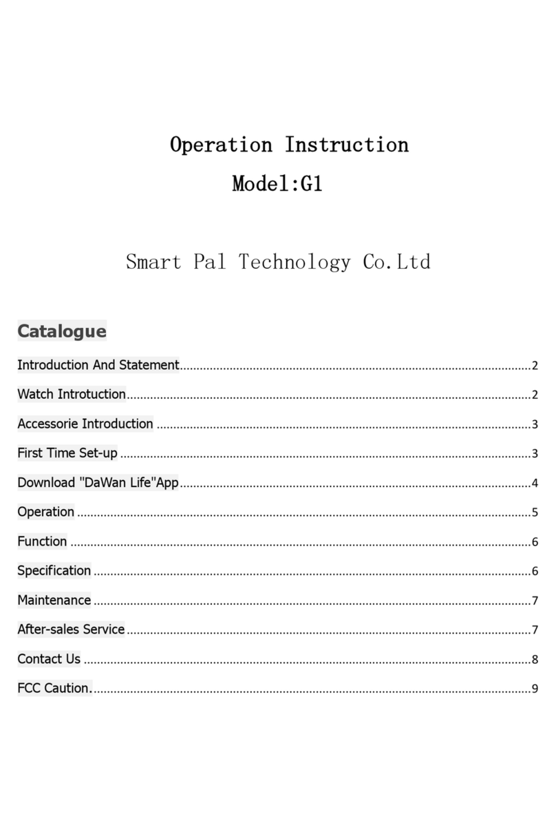 Smart Pal G1 operation instruction