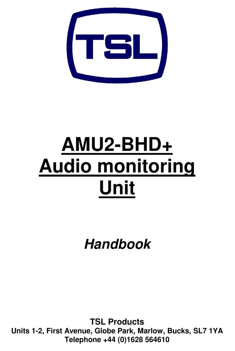 TSL AMU2-BHD+ Handbook