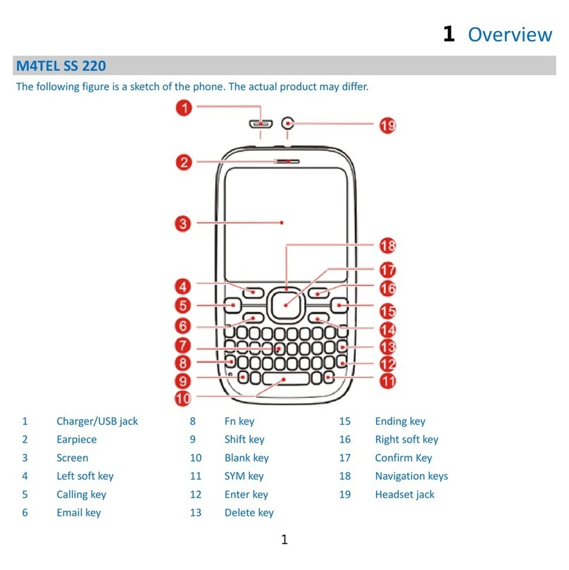 Telcel M4TEL SS 220 user manual
