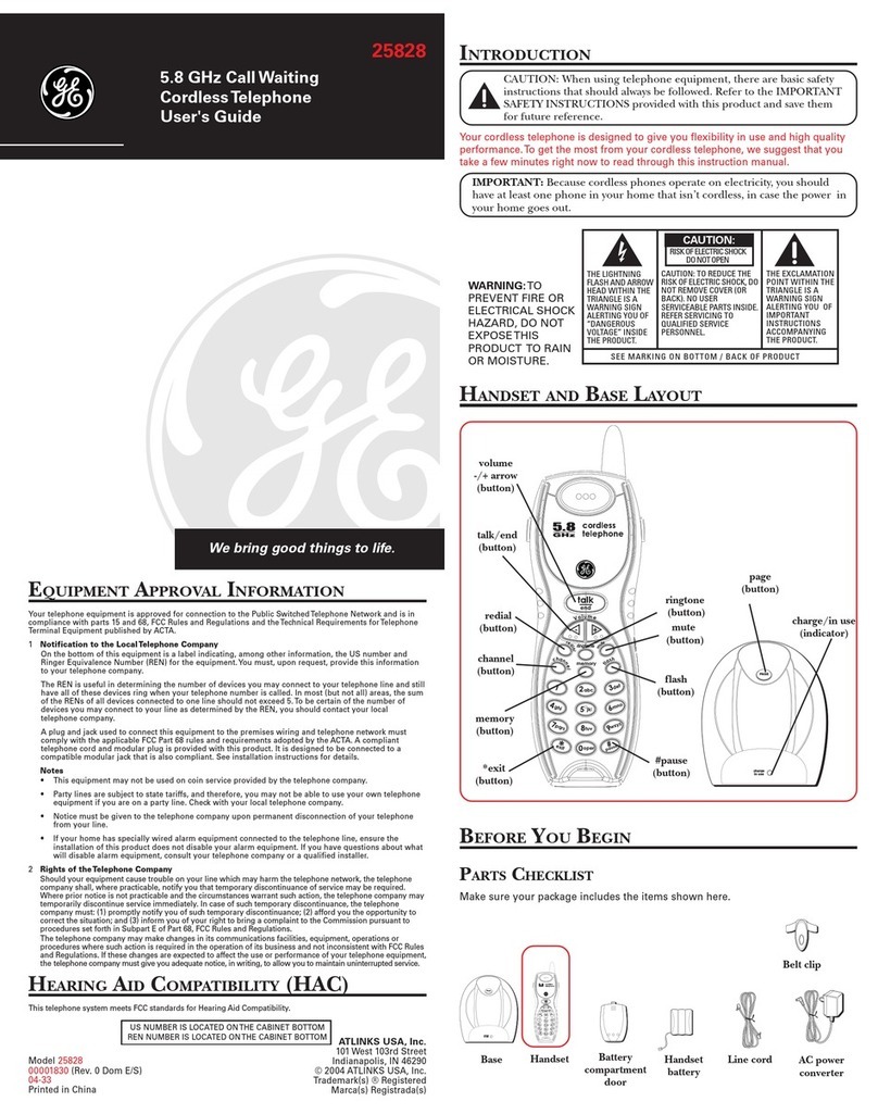 ATLINKS 25828 user guide