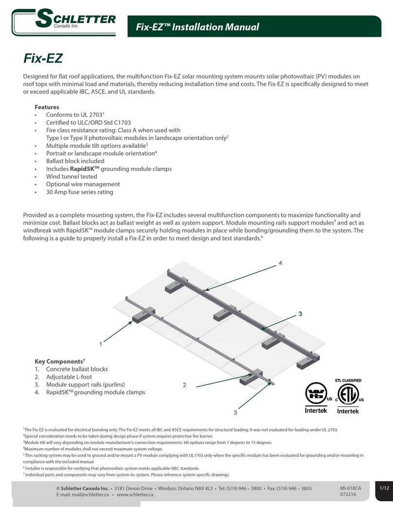 Schletter Fix-EZ installation manual