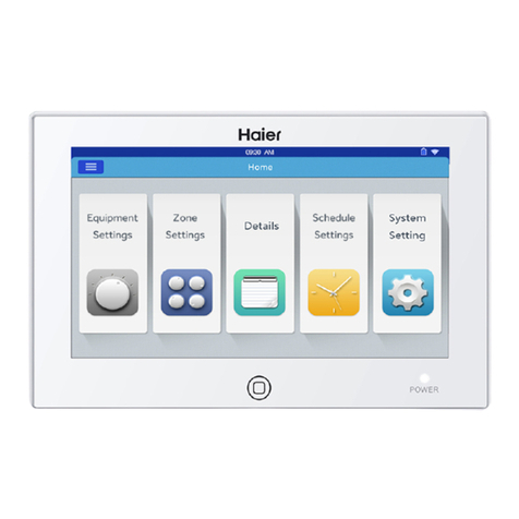 Haier YCZ-A004 Operation & installation manual