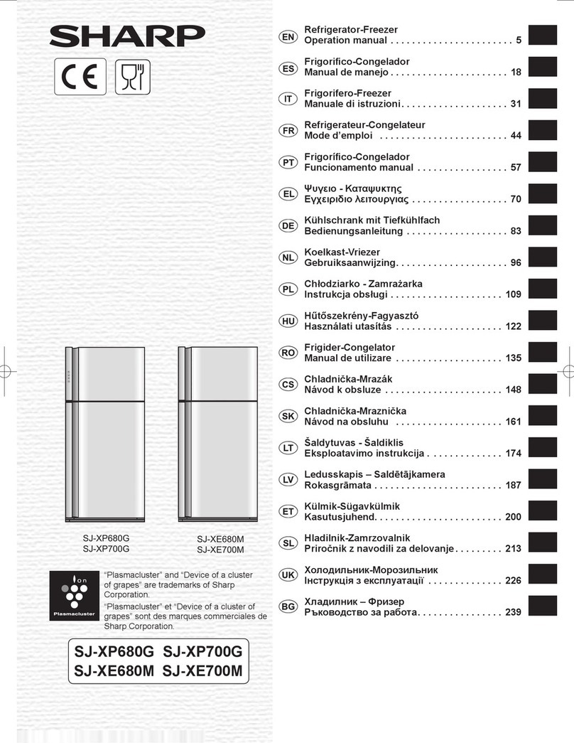 Sharp SJ-XP680G User manual