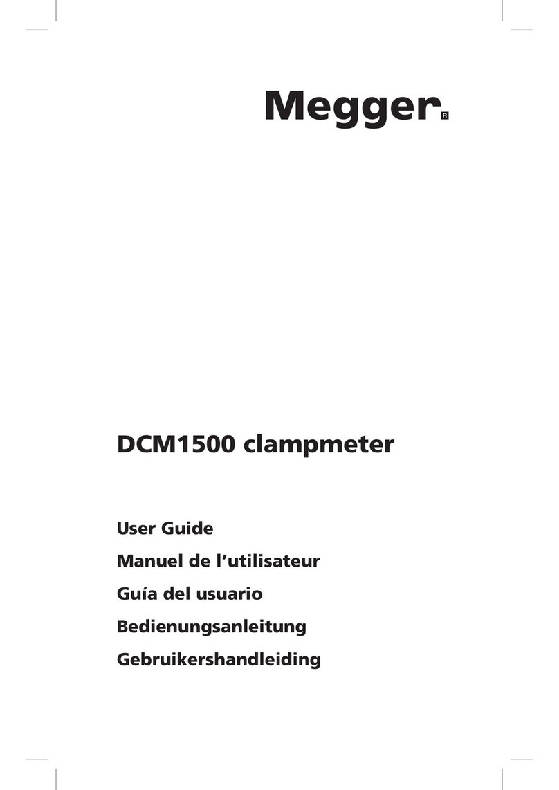 Megger DCM1500 user guide