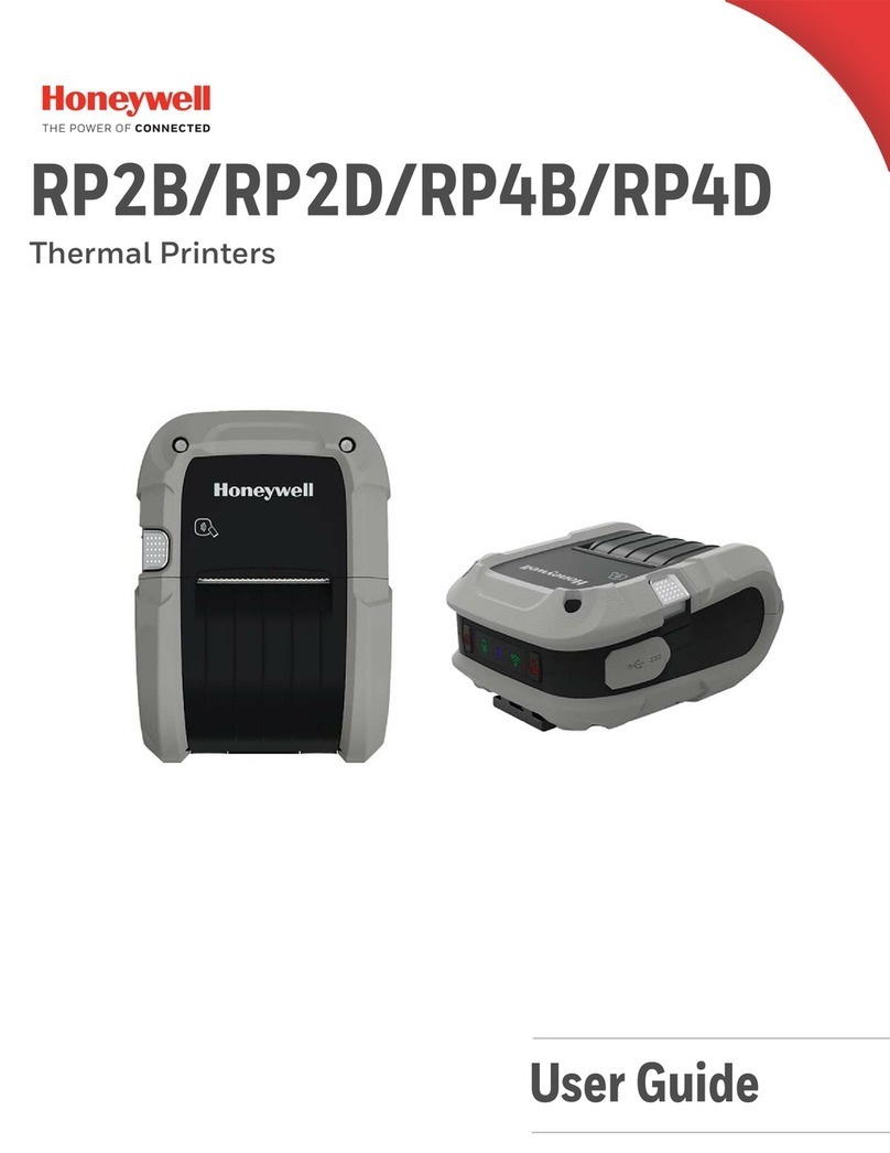 Honeywell RP2B User manual