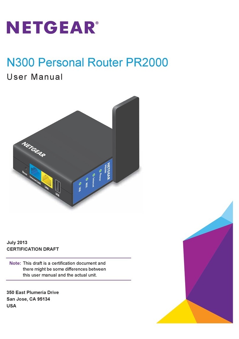 NETGEAR PR2000 user manual