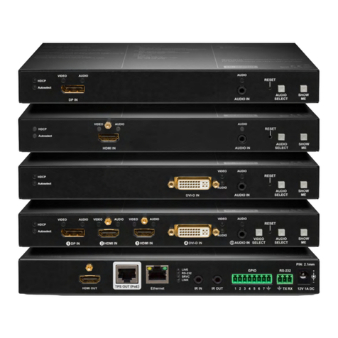 Lightware HDMI-TPS-TX210 User manual