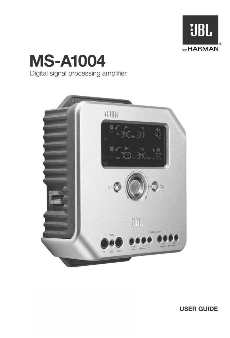 JBL MS-A1004 user guide