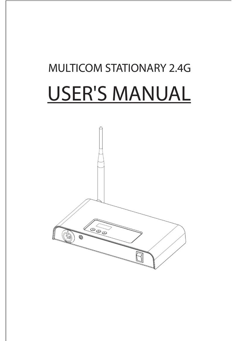 Maytel Multicom Stationary 2.4G user manual