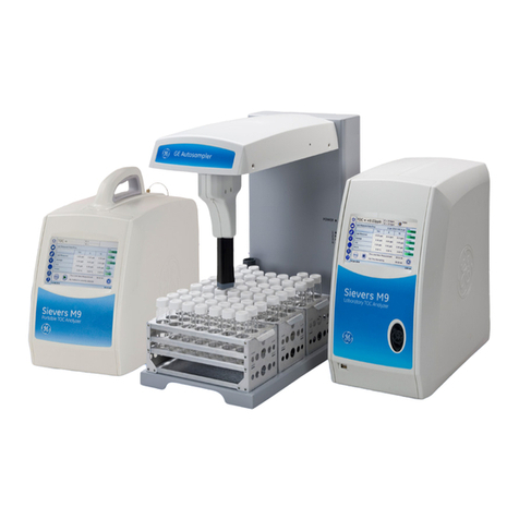 GE Autosampler User manual