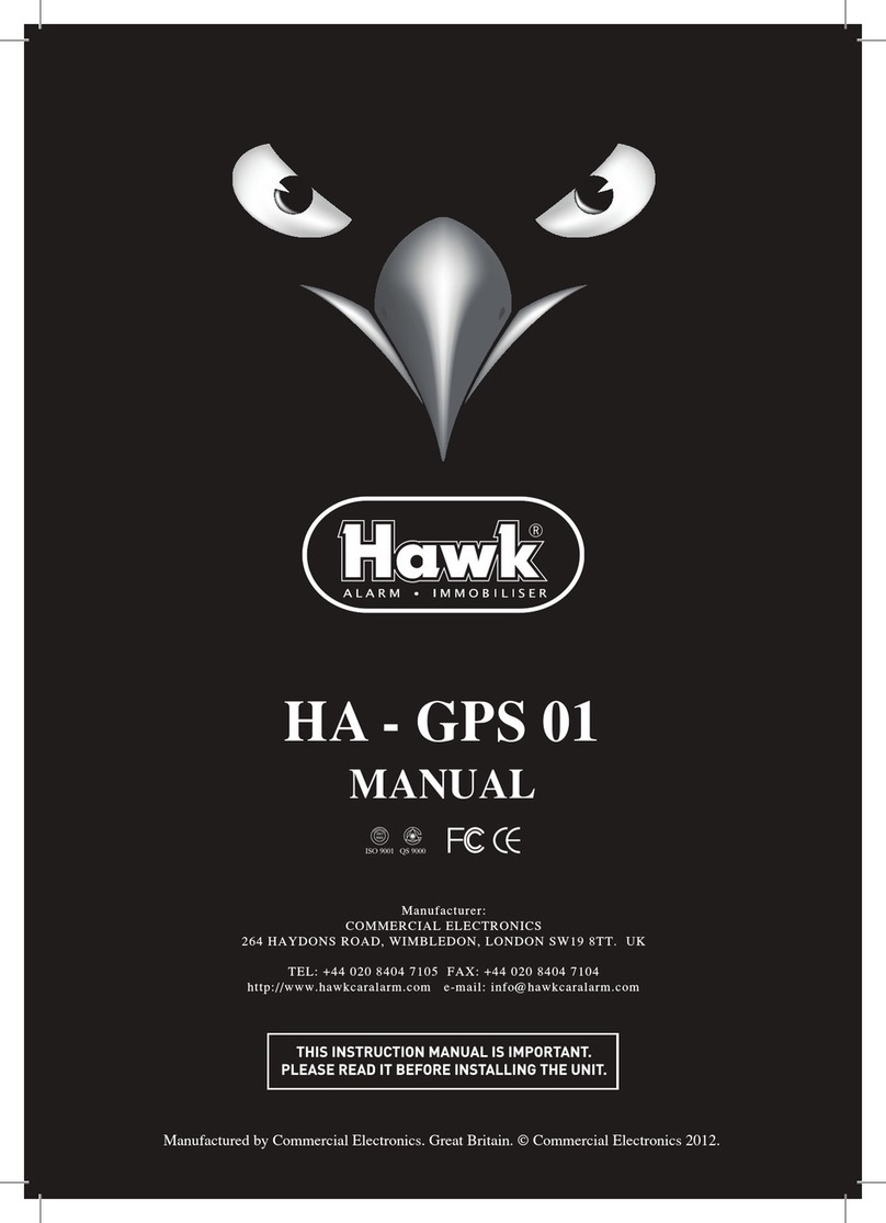 Hawk HA-GPS 01 User manual