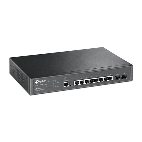 TP-Link T2500G-10TS Instruction Manual TP-Link T2500G-10TS Instruction Manual