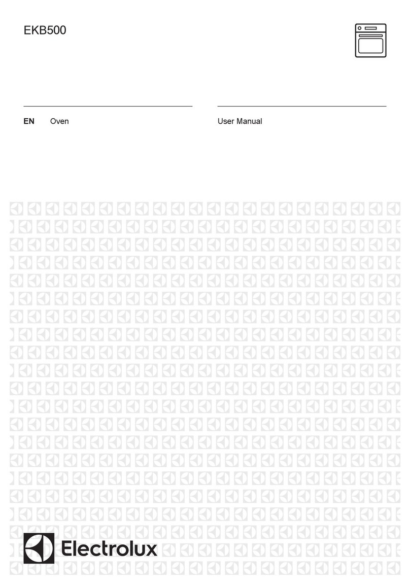 Electrolux ekb500 user manual