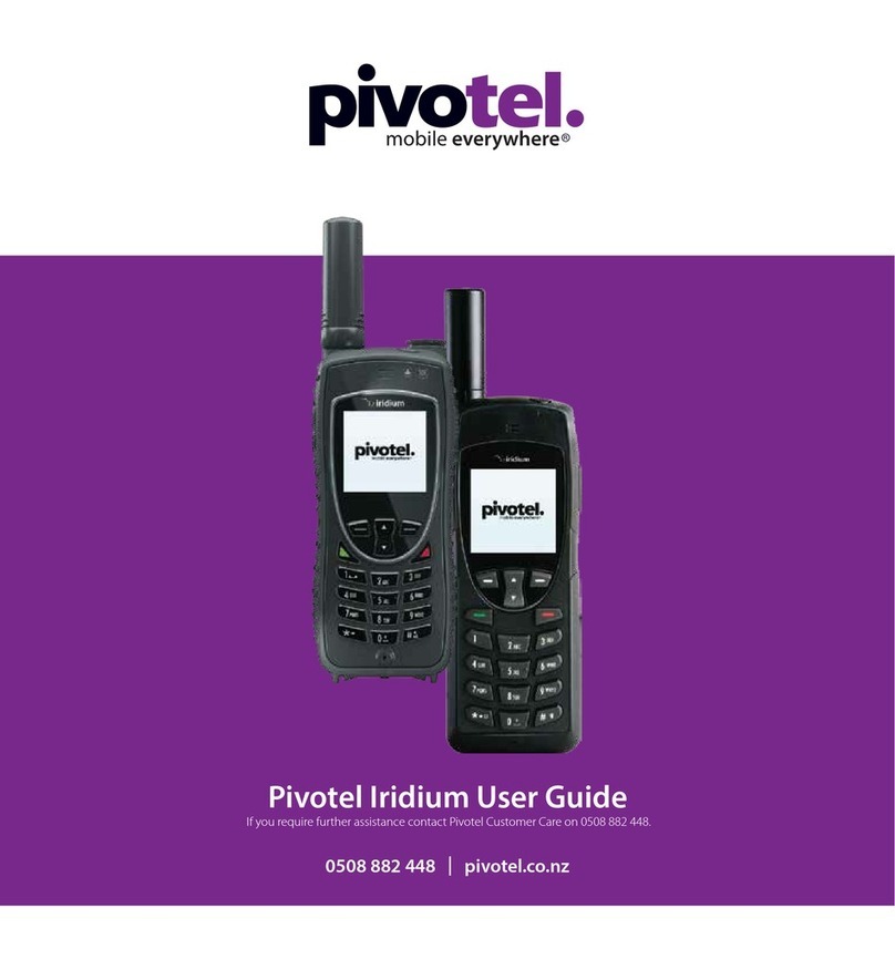 Pivotel Iridium 9555 User manual