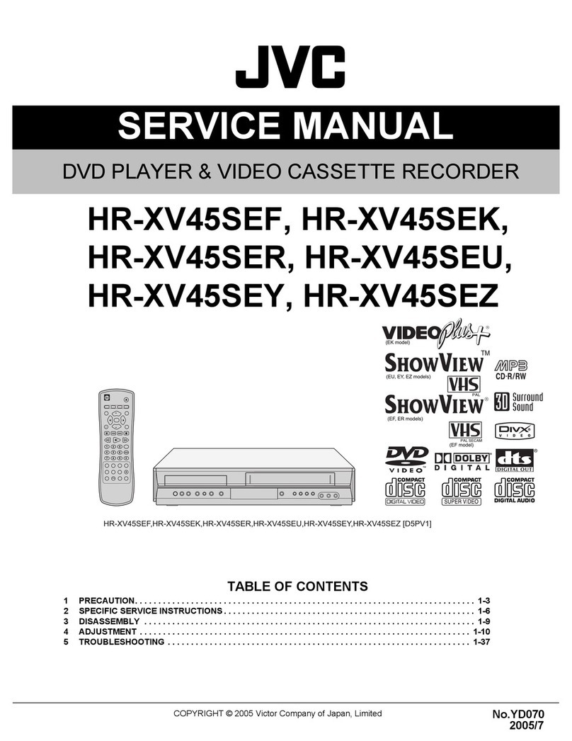 JVC HR-XV45SEF User manual