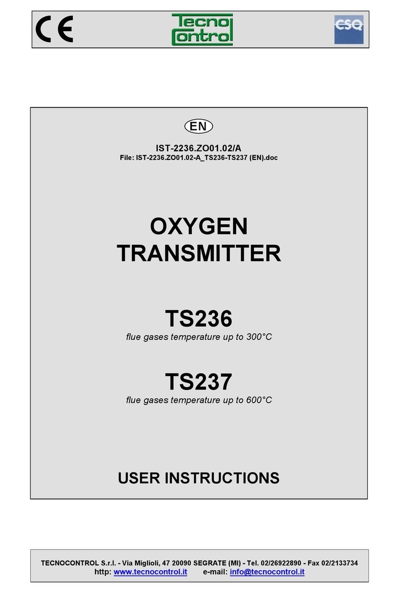 Tecnocontrol TS236 User manual
