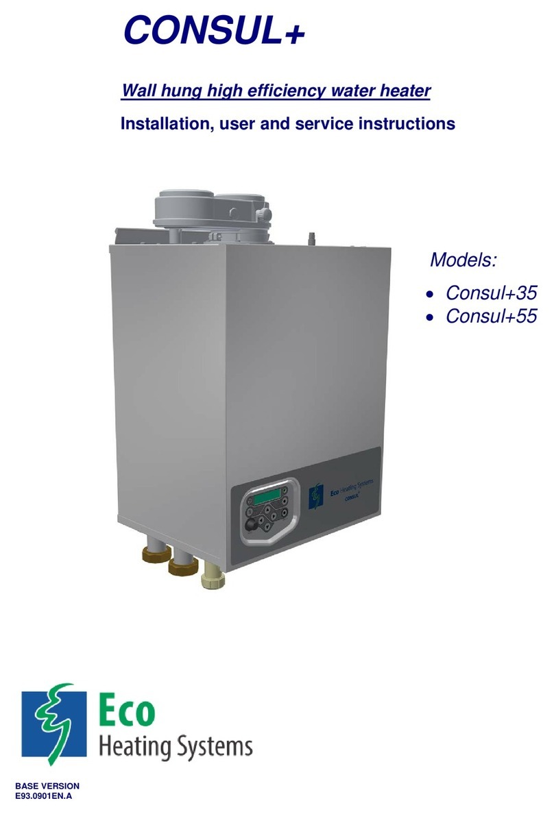 Eco Consul+35 Installation, user and service instructions Eco Consul+35 Installation, user and service instructions