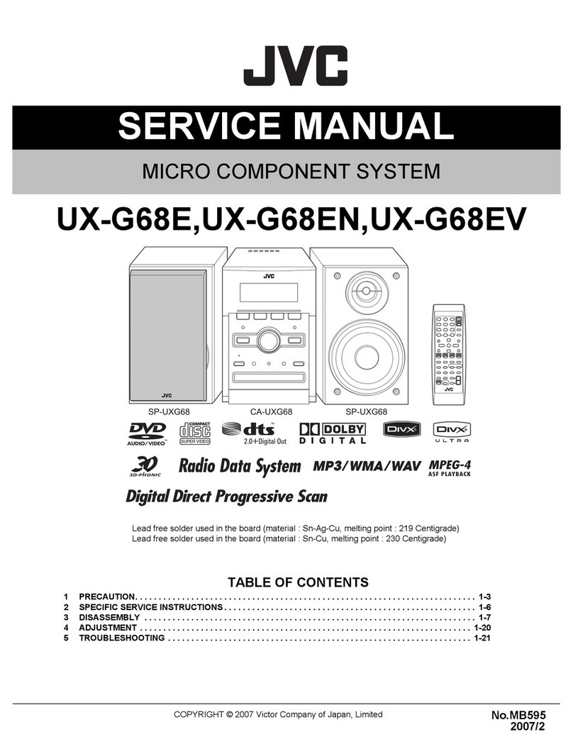 JVC UX-G68E User manual
