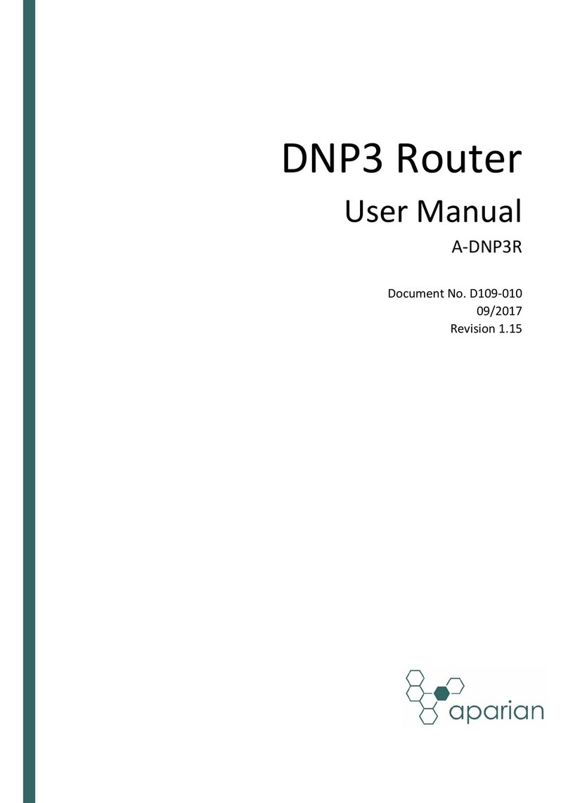APARIAN A-DNP3R user manual