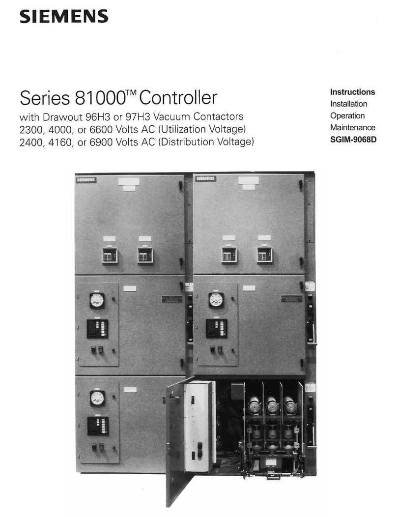 Siemens 81000 series User manual
