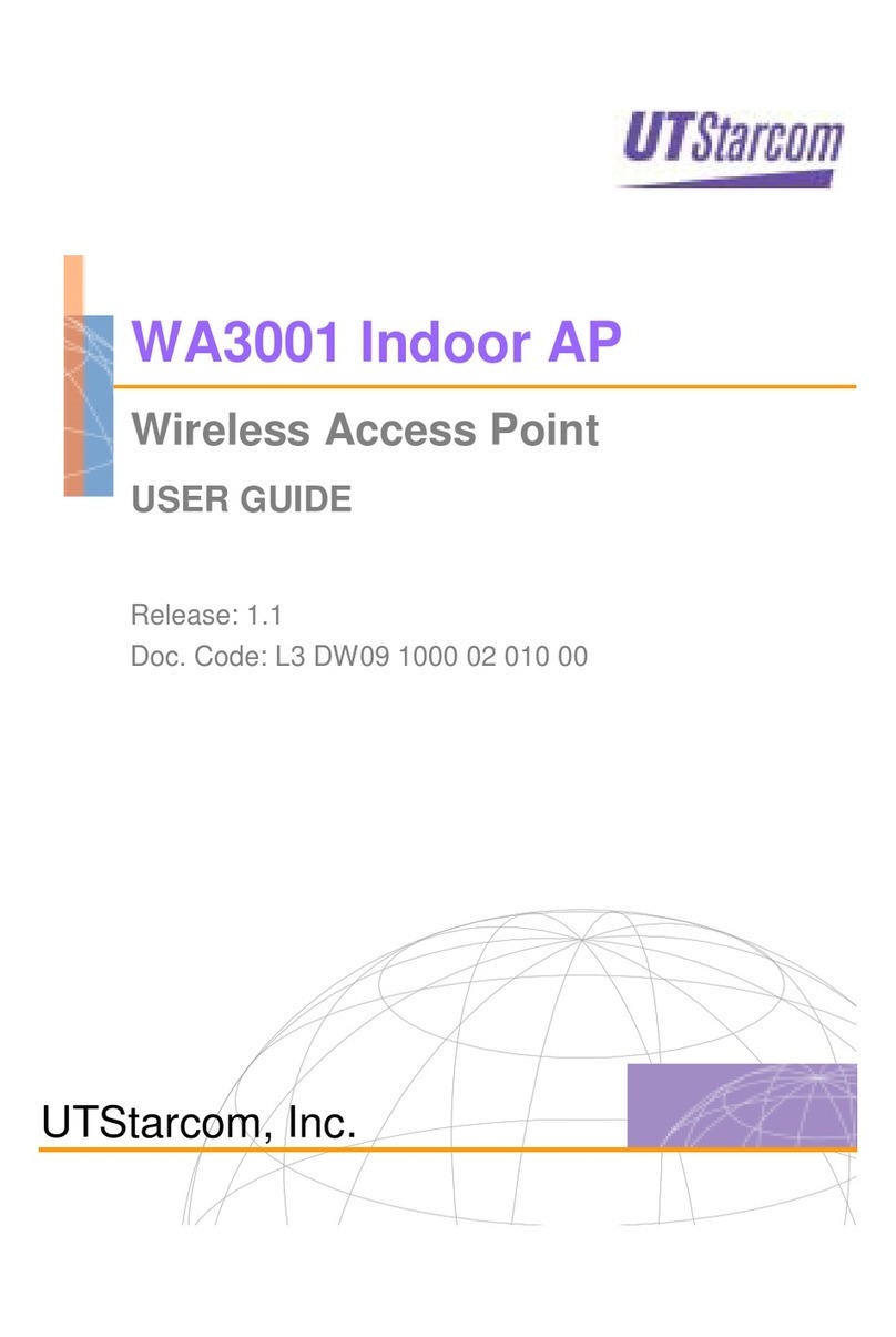 UTStarcom WA3001 user guide