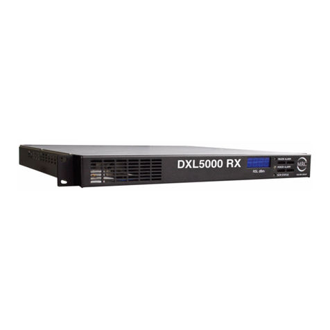 MRC DXL5000 RX User manual