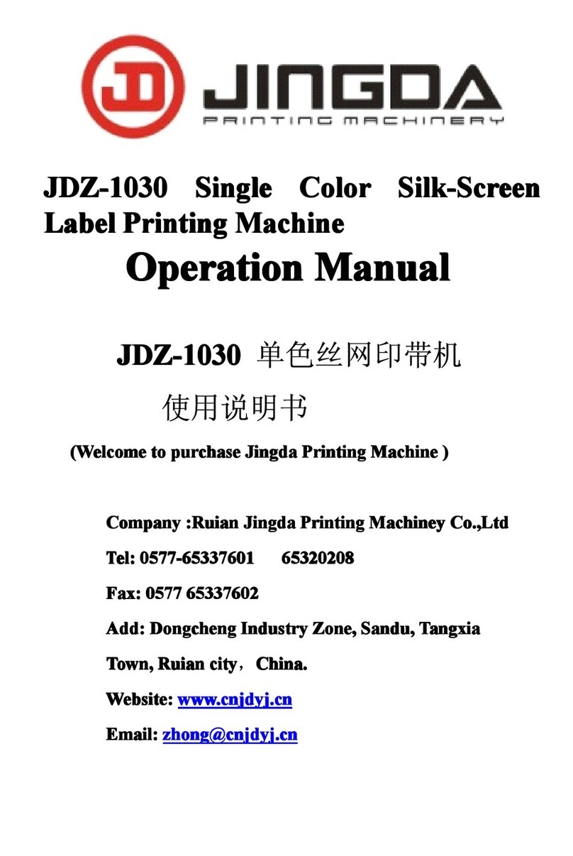 JINGOA JDZ-1030 User manual