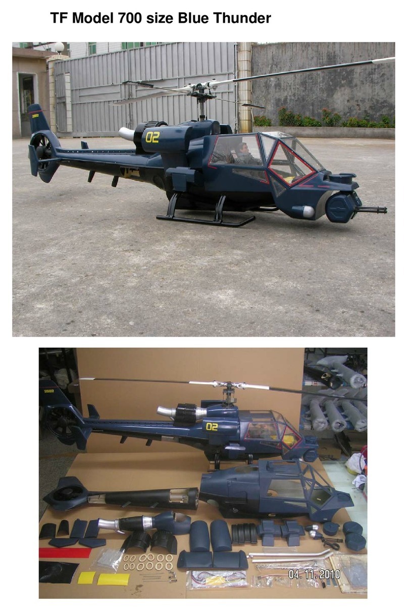 RUNRIDER 700 Blue Thunder instruction manual