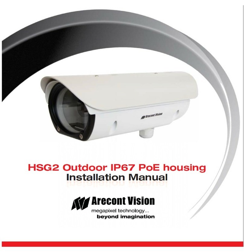 Arecont Vision HGS2 installation manual