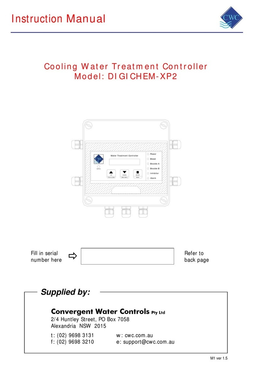CWC DIGICHEM-XP2 instruction manual