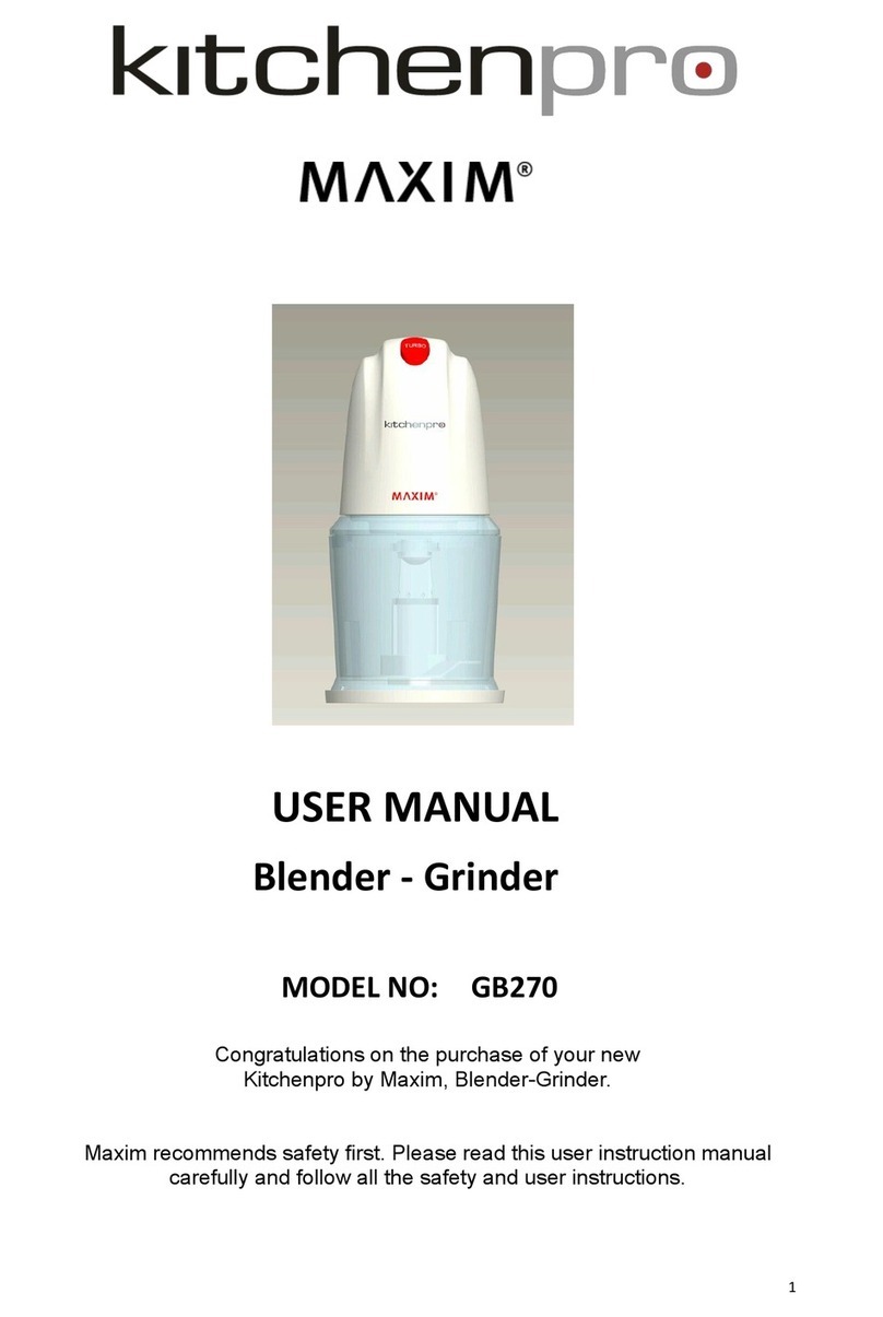 Maxim GB270 user manual