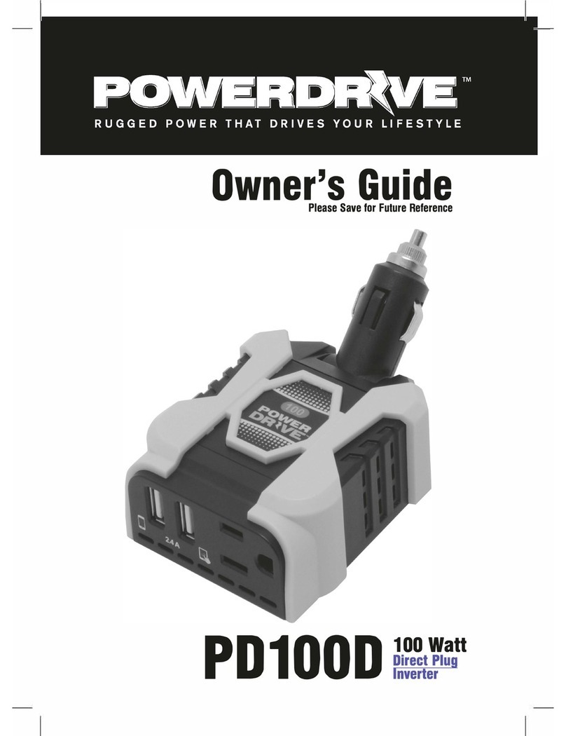 Power Drive PD100D owner's guide