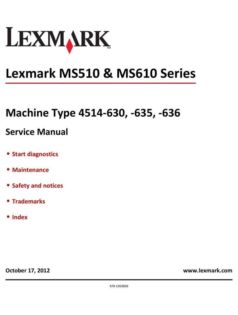 Lexmark MS510 Series User manual