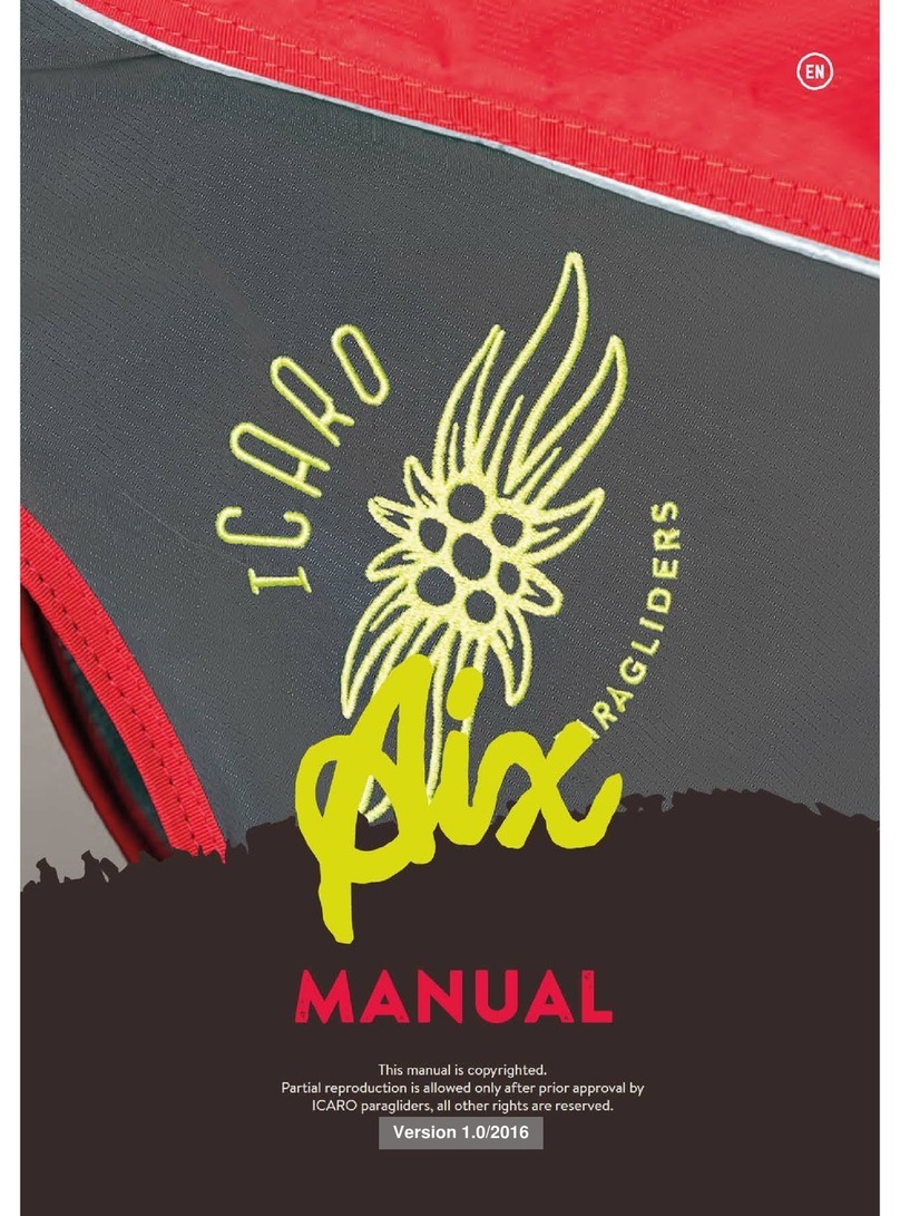 ICARO paragliders Aix User manual