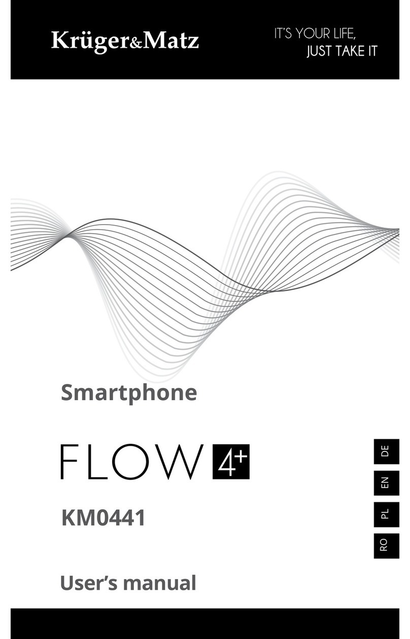 Kruger&Matz Flow 4+ User manual