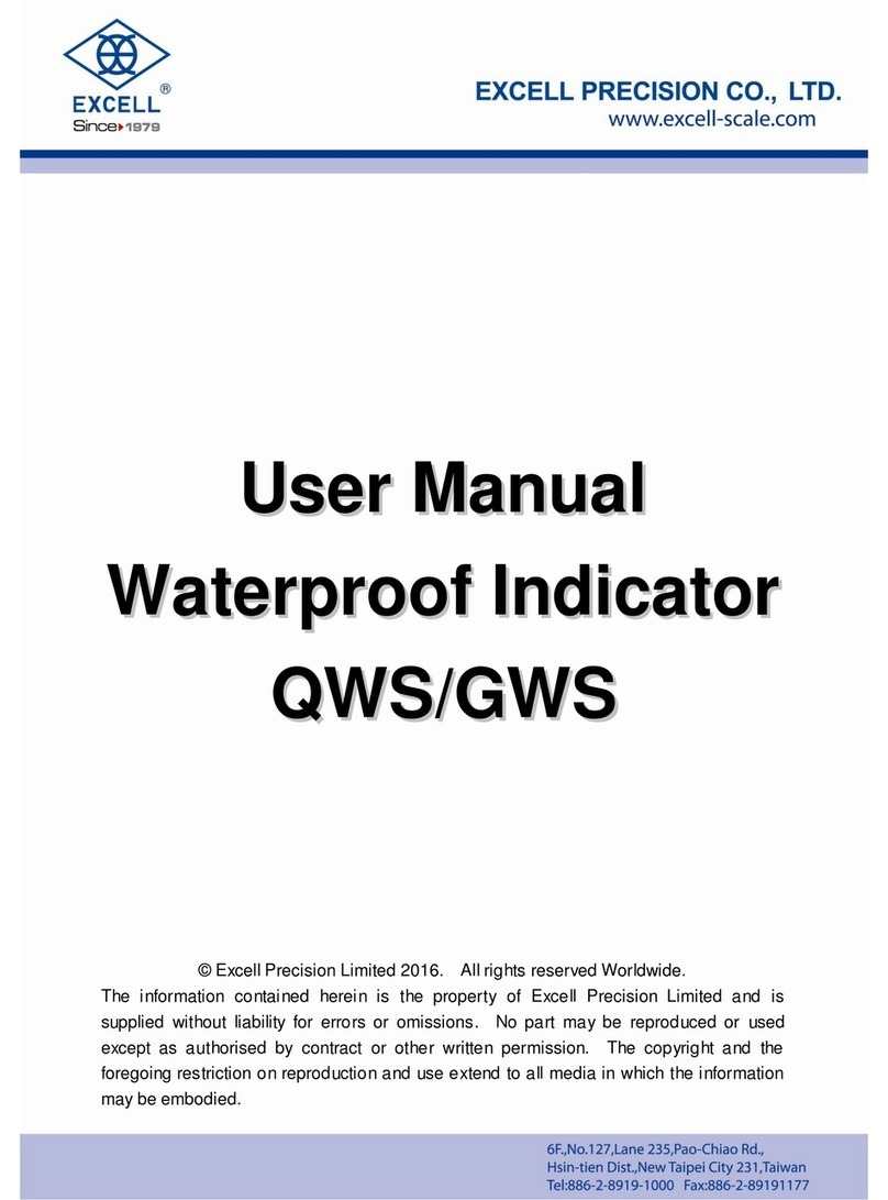 Excell QWS user manual