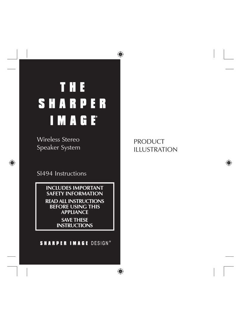 Sharper Image SI494 instructions