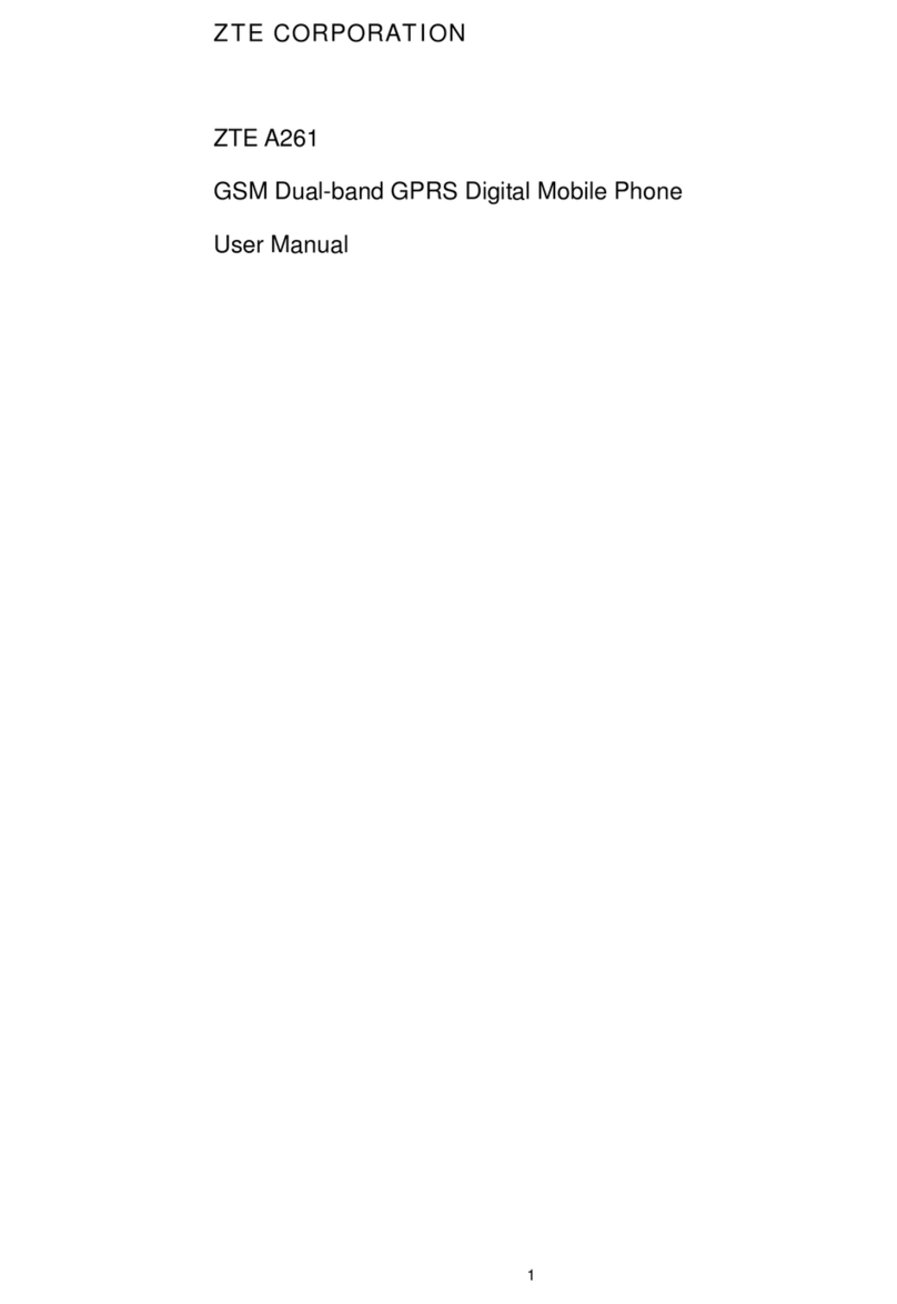 Zte A261 User manual