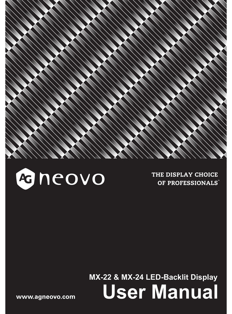 AG Neovo MX-22 User manual