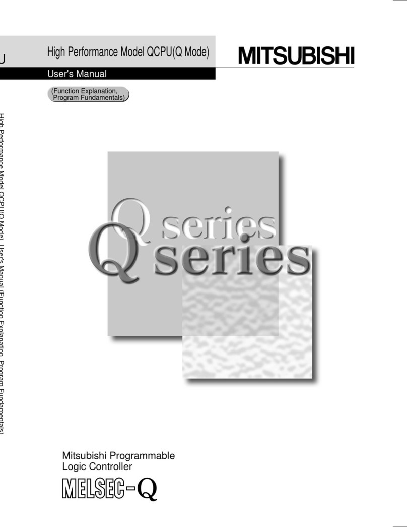 Mitsubishi QCPU (Q Mode) User manual