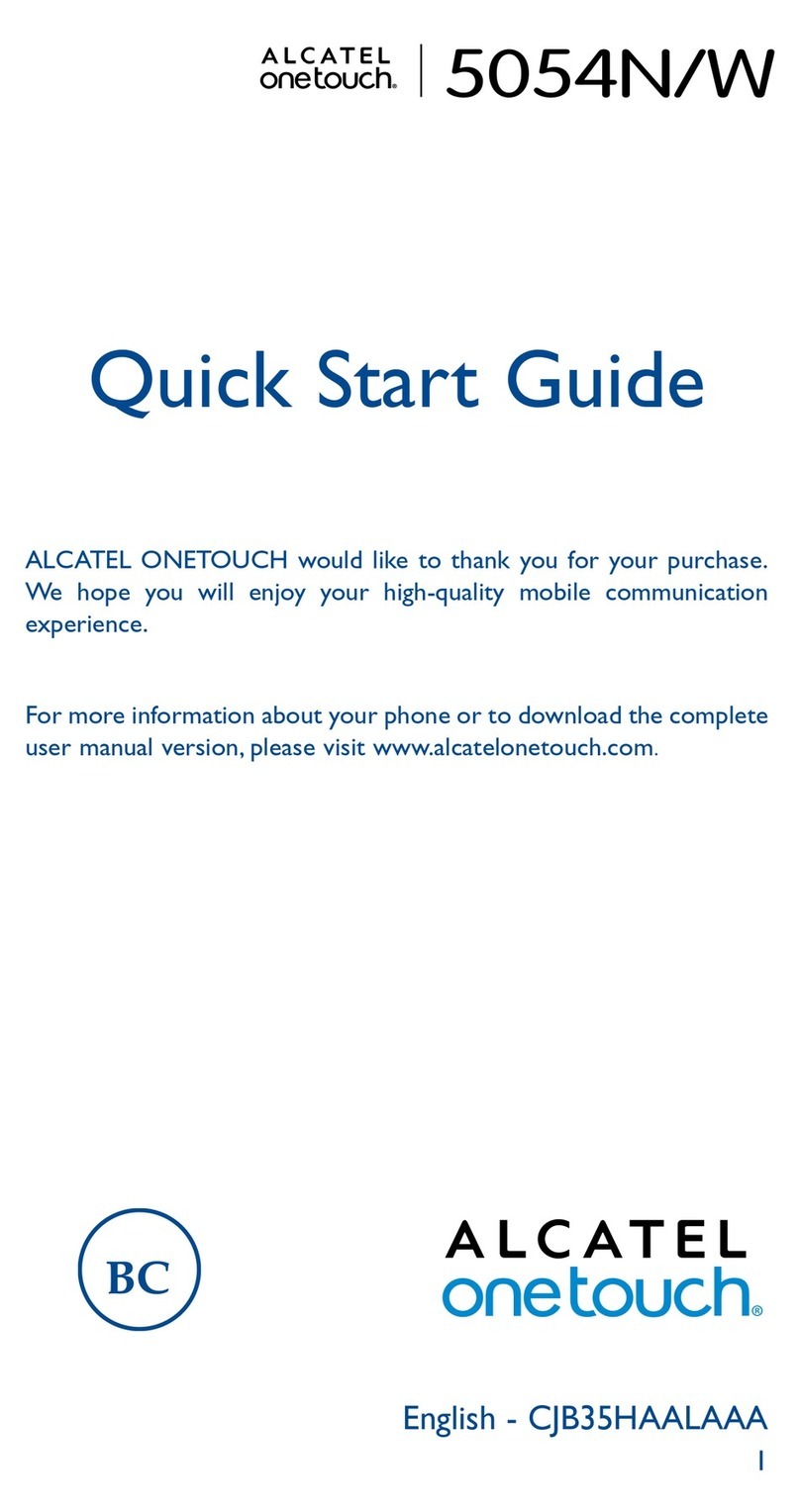Alcatel One Touch 5054N User manual