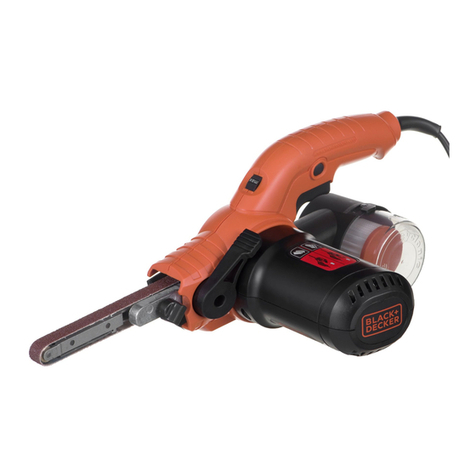 Black & Decker KA900E Powerfile User manual