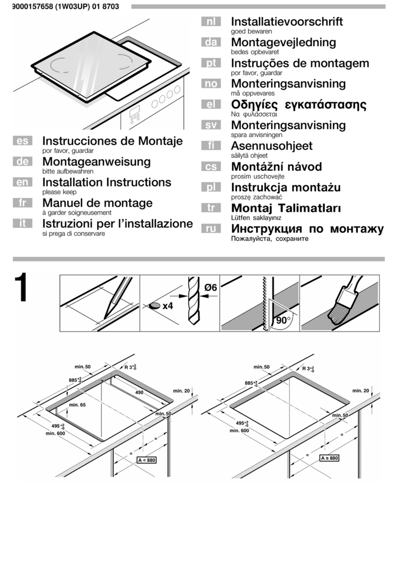 Gaggenau CI-491-110 User manual