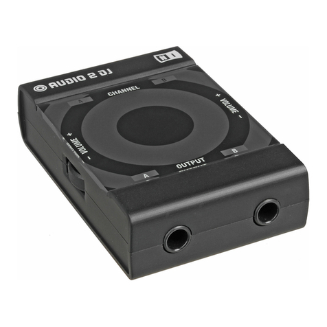 Native Instruments Audio 2 DJ User manual